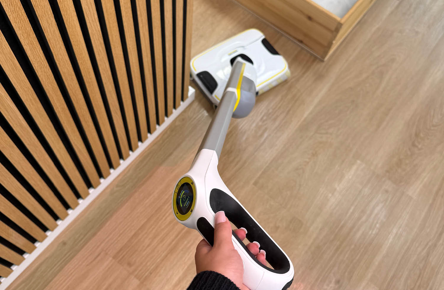 Wir beschäftigen uns mit dem Umgang des Kärcher FC 8