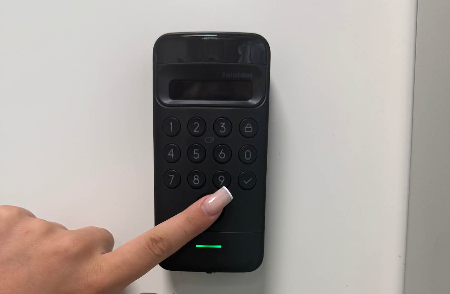 Zugang über Fingerabdruck