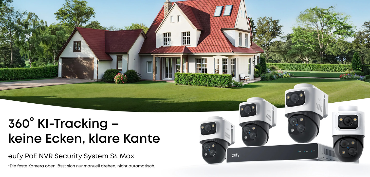 eufy PoE NVR Security System S4 Max