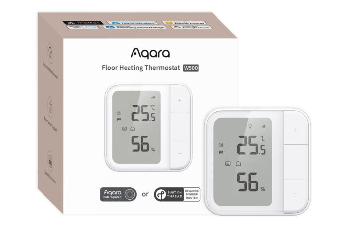 Aqara Fußbodenheitzung Thermostat W500