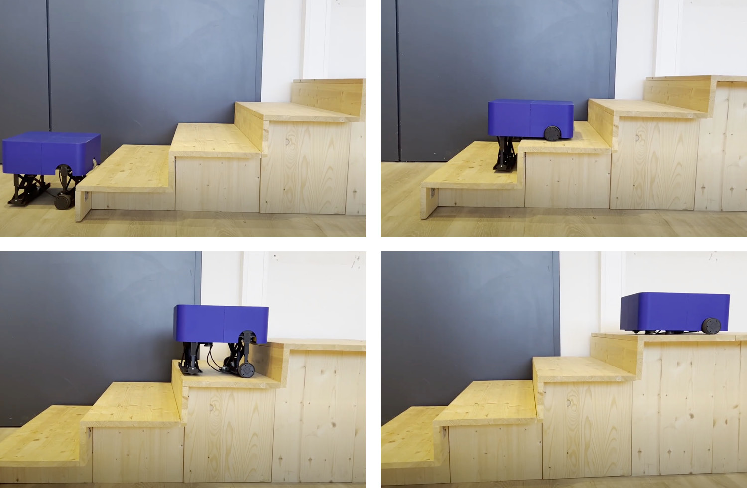 Blue Chip zeigt, wie treppensteigende Saugroboter-Technologie funktioniert