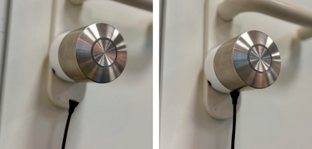 Das Ladegerät des Nuki smart Locks