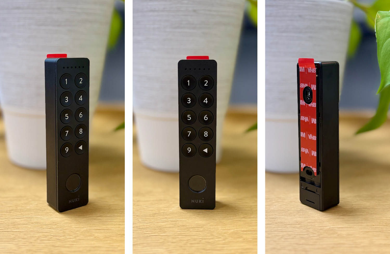 Das design des Nuki Keypad 2