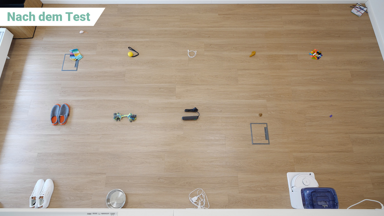 Der ECOVACS DEEBOT mini konnte überraschend viel Erkennen