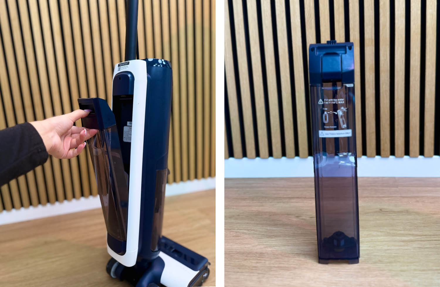 Der Frischwassertank