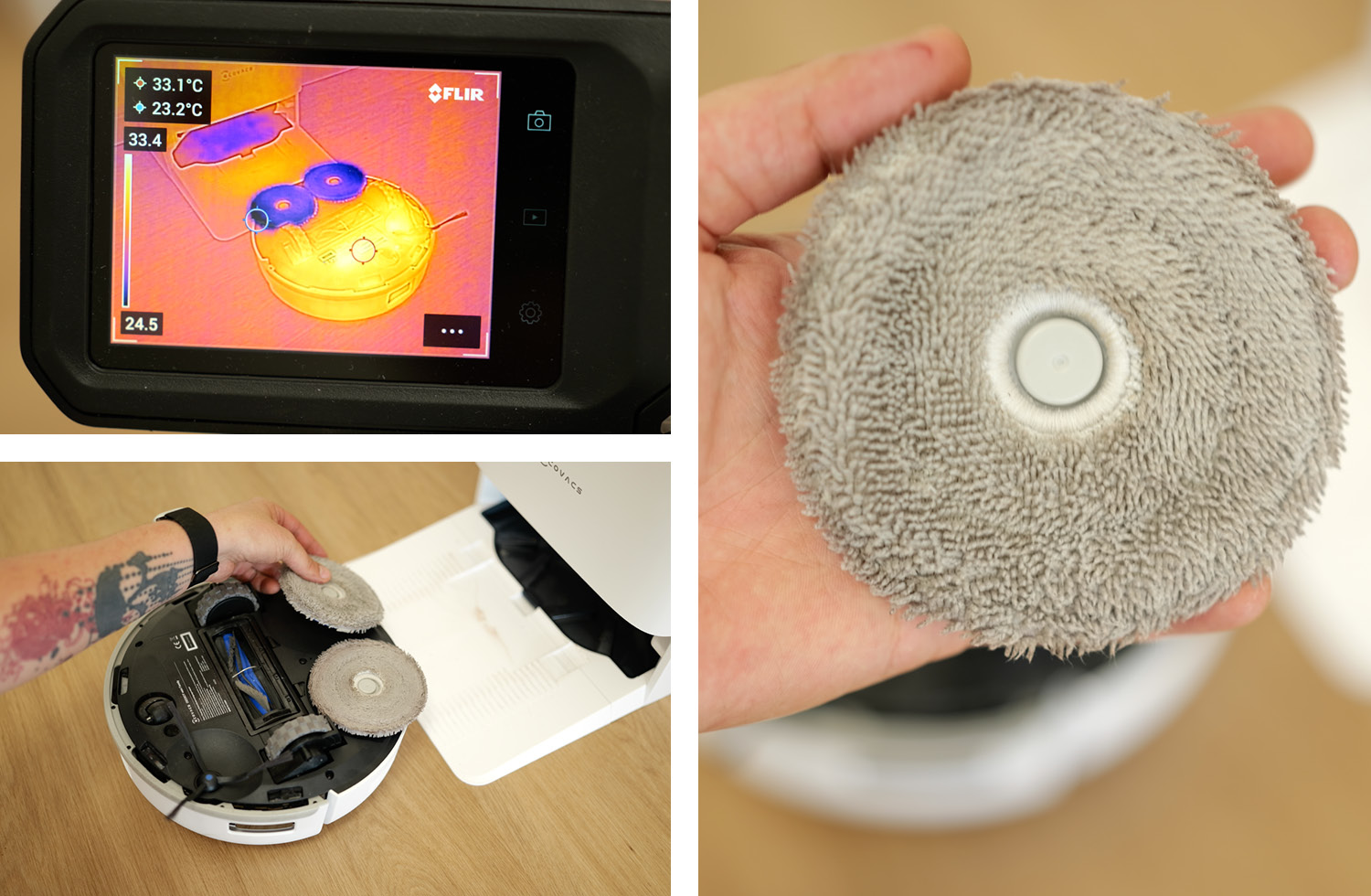 Die Moppwäsche hat die Wischmopps aber wieder gut sauber bekommen