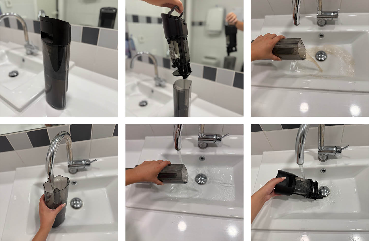 Die Wartung des Dreame H15 Pro Heat