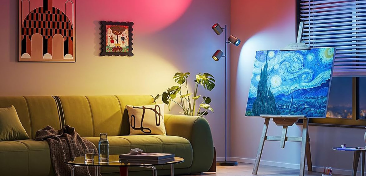 Govee 3-Flammen LED Stehlampe