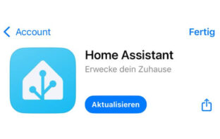 Home Assistant App-Update