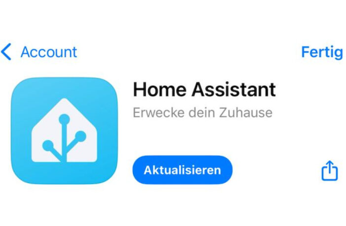 Home Assistant App-Update