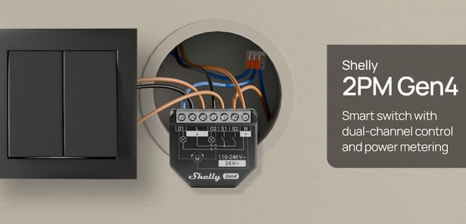 Shelly 2PM Gen4