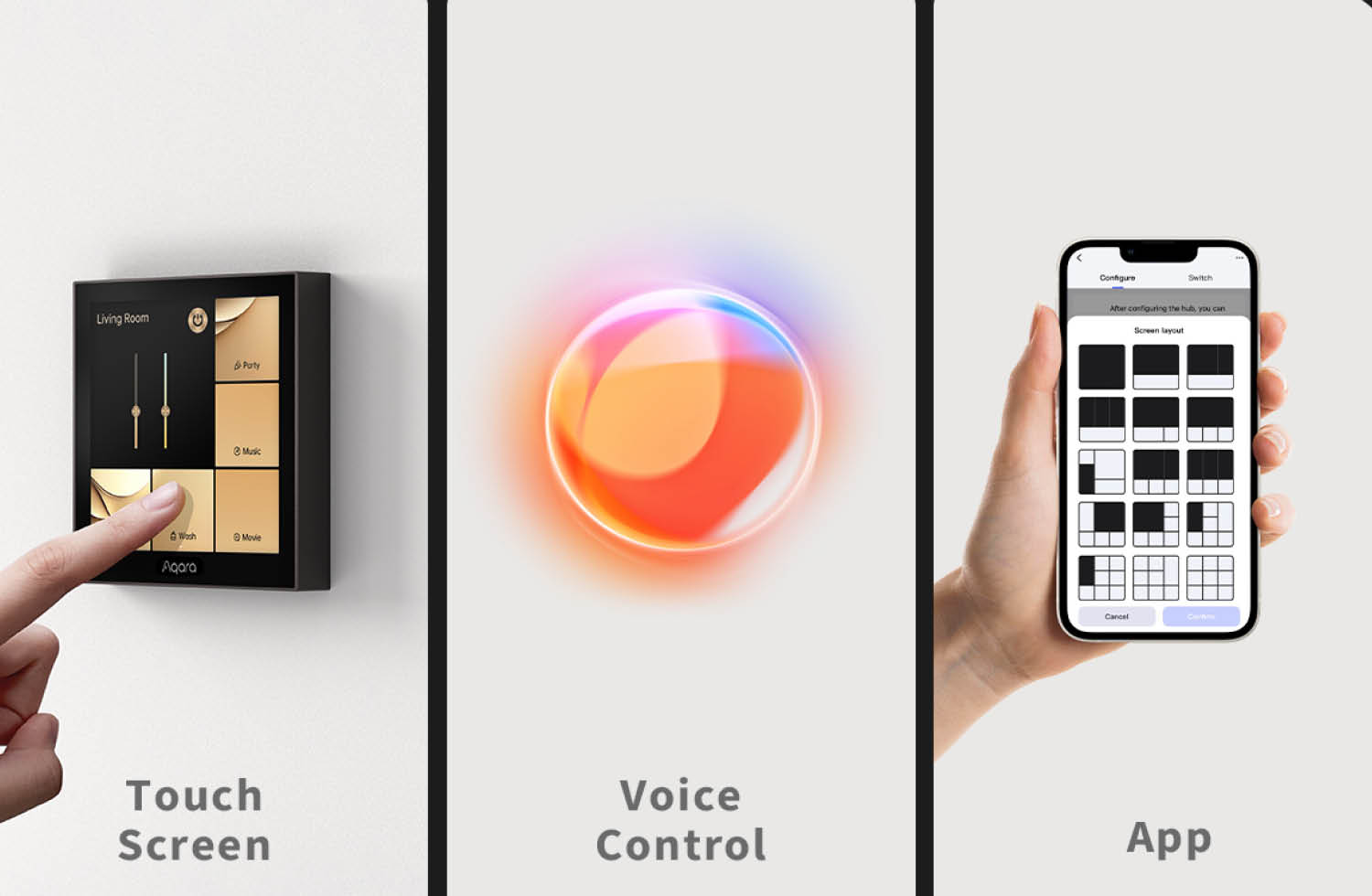 Aqara Touchscreen Panel Switch S100 