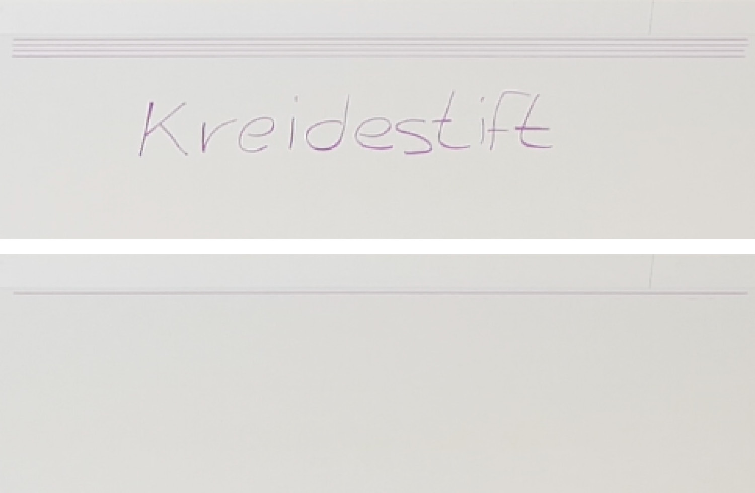 Bei der Randreinigung hat auch der Dreame Aqua10 Ultra Roller bis auf einen Strich alles wegwischen können