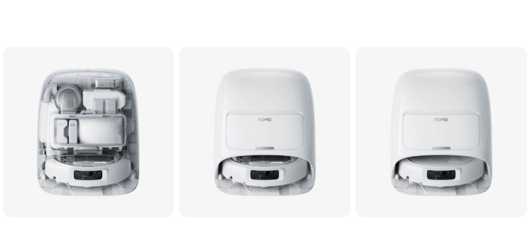 Drei neue Romo Saug-Wischroboter von DJI