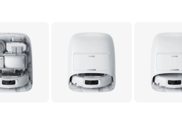 Drei neue Romo Saug-Wischroboter von DJI