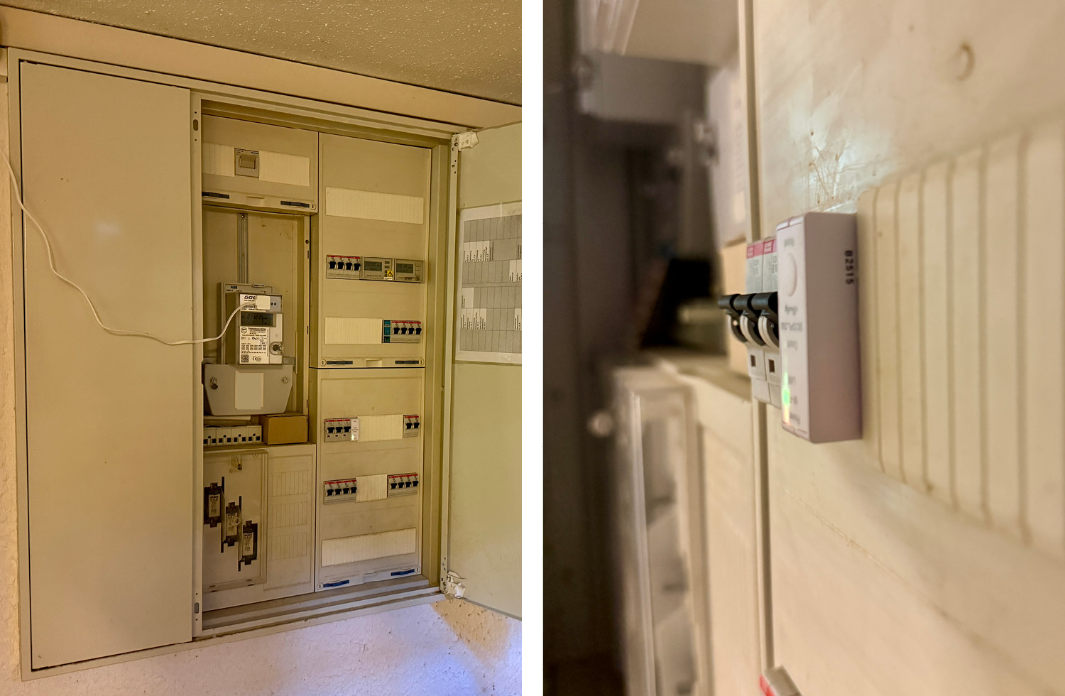 Das Smart Meter durfte nur mithilfe eines Elektrikers eingebaut werden