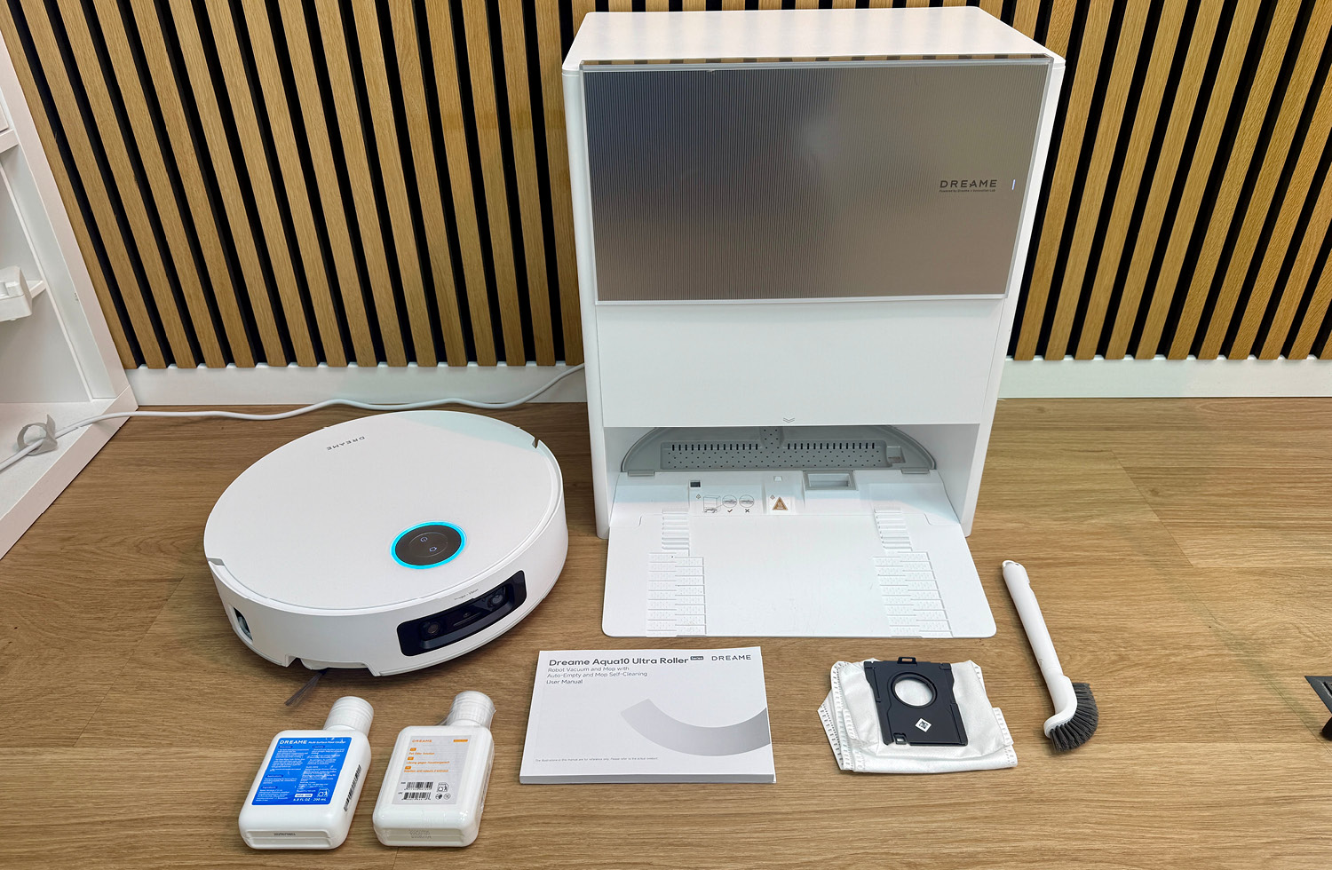 Das ist der Lieferumfang des Dreame Aqua10 Ultra Roller