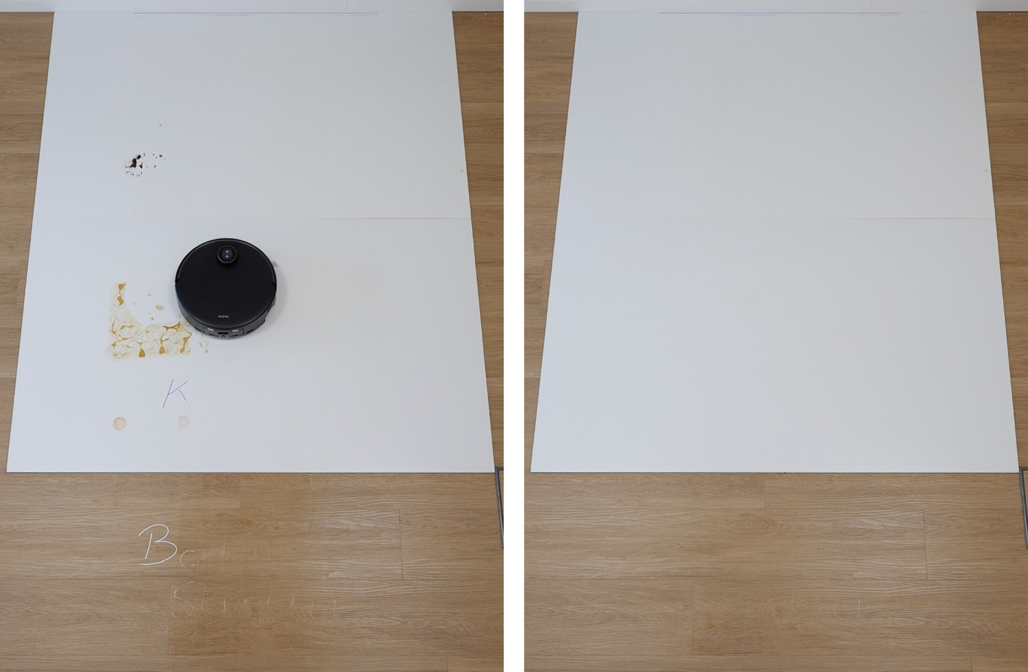 Der Mova Z60 Ultra Roller Complete hat ein perfektes Wischergebnis erzielt