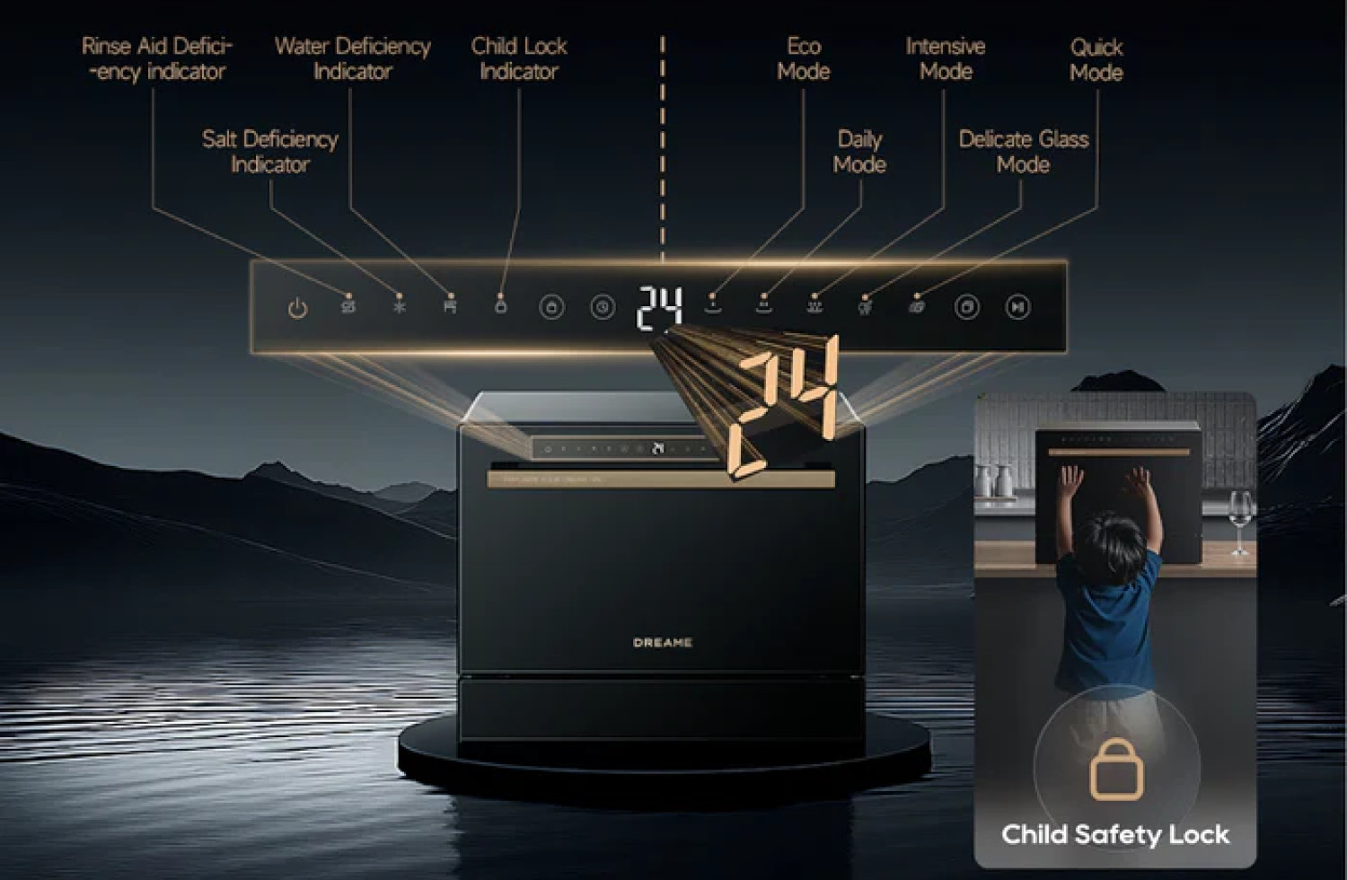 Dreame Tischgeschirrspüler