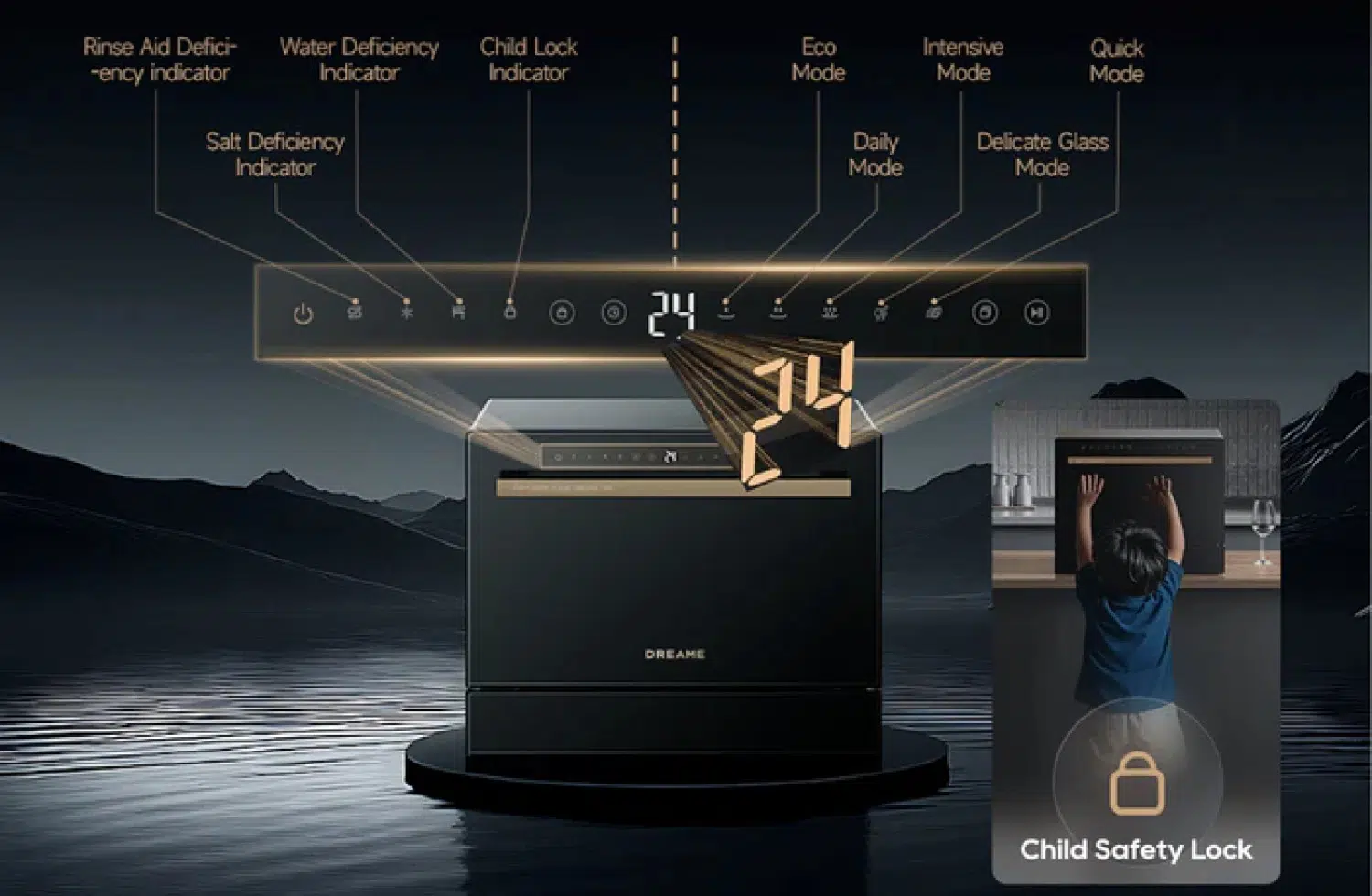 Dreame Tischgeschirrspüler