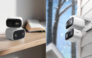 Neue Tapo Überwachungskamera Dual-Objektiv