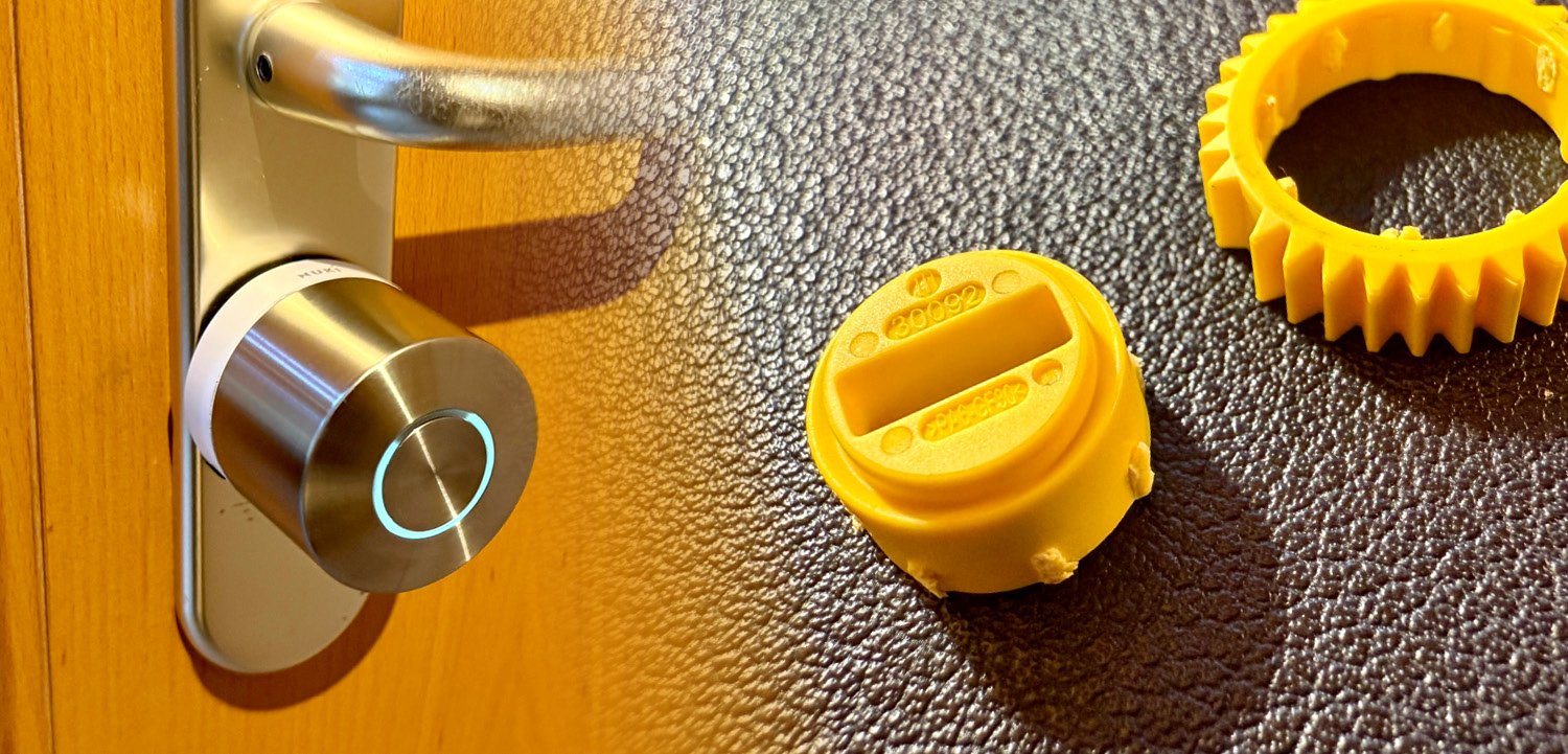Nuki Smart Lock Ultra - Gelbes Zahnrad ist gebrochen. Ich musste den Kundenservice unfreiwillig testen!