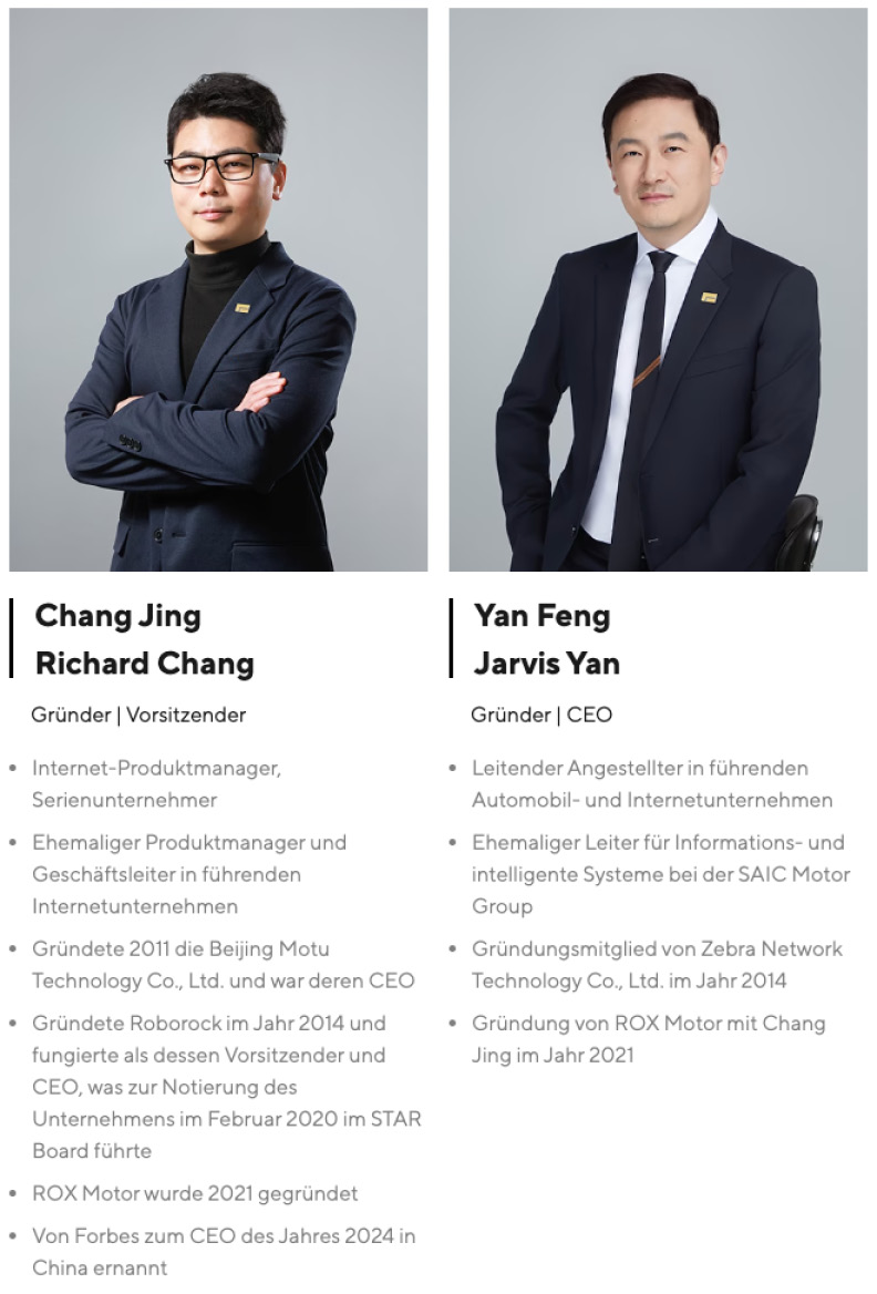 Roborock Gründer Rox Motor