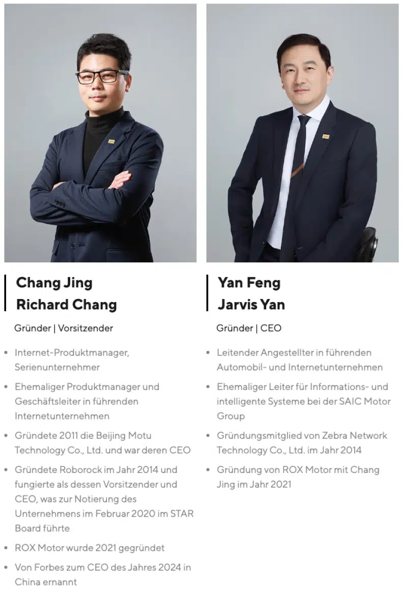 Roborock Gründer Rox Motor