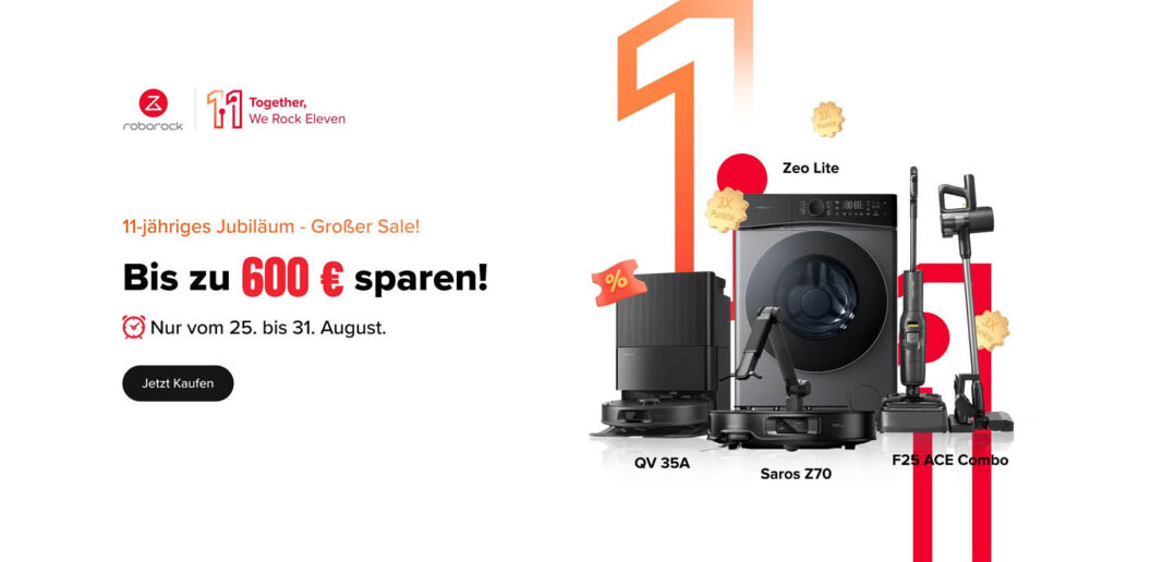 Roborock Jubiläum Sale