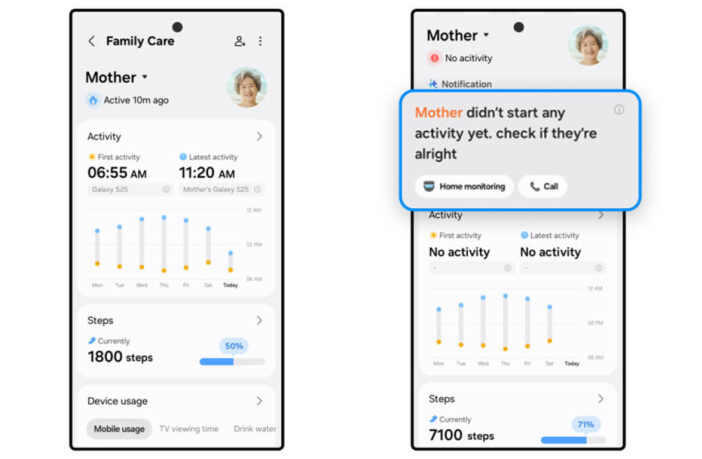 Samsung SmartThings Family Care