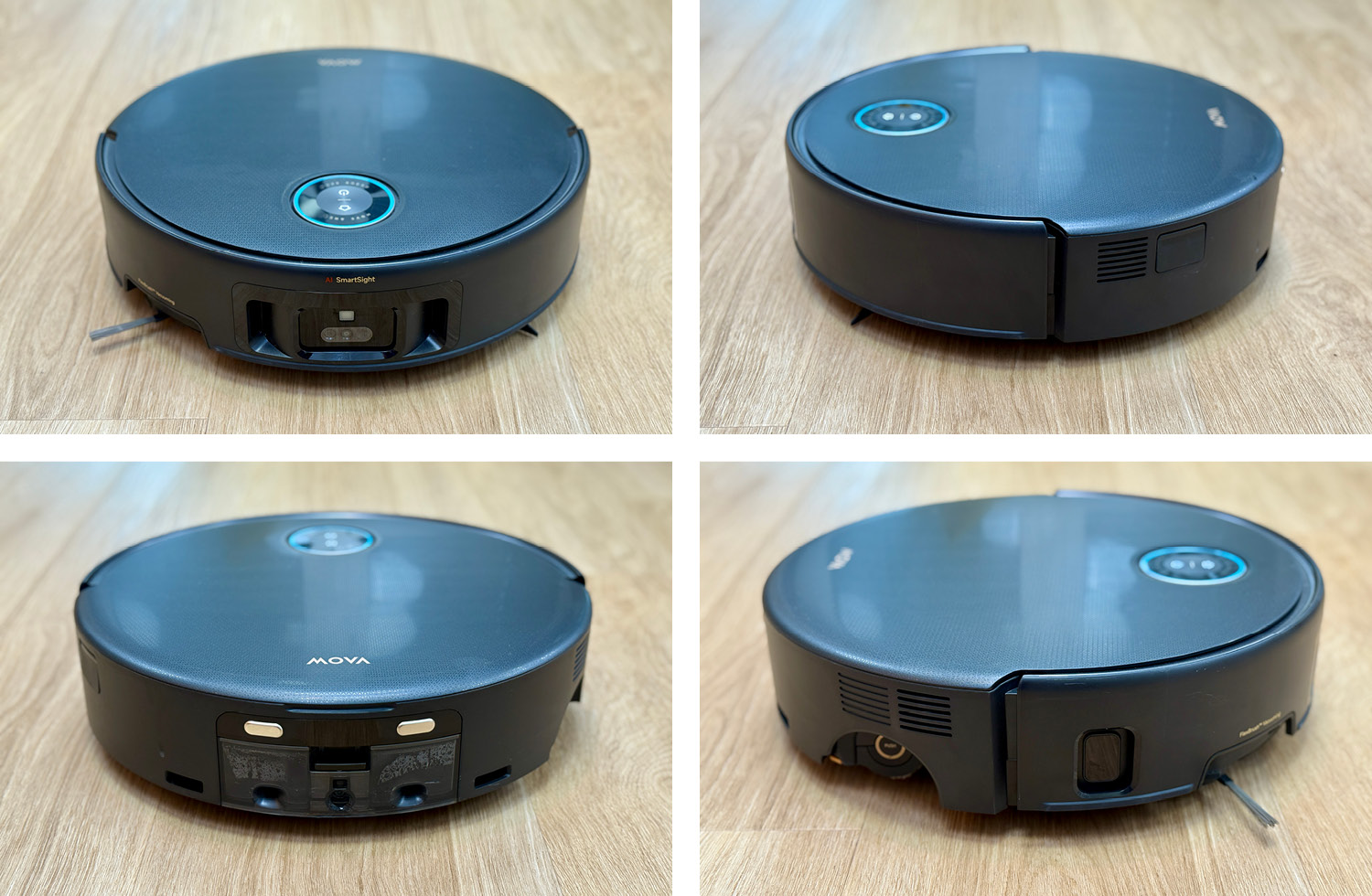 So sieht der Mova Z60 Ultra Roller Complete von allen Seiten aus