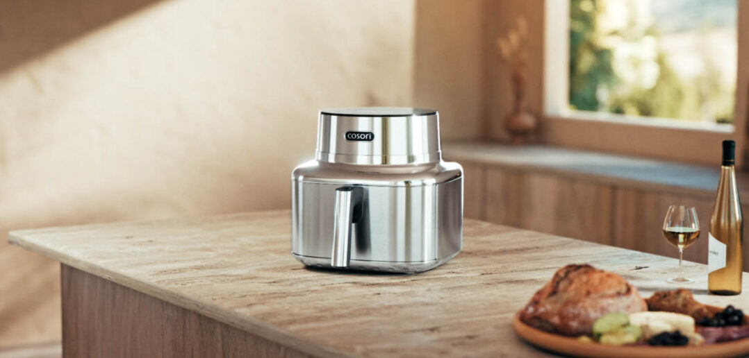 Cosori Edelstahl-Heißluftfritteuse