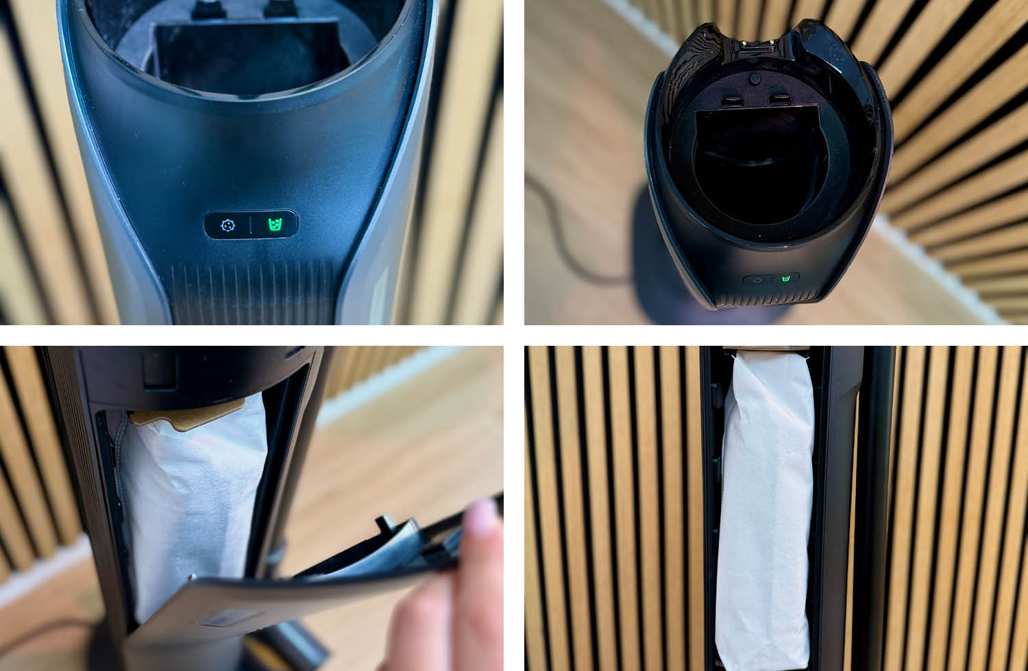 Das innenleben des Dreame Z40 Station