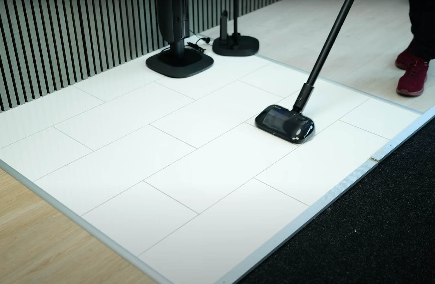 Die Wischfunktion des Dreame Z40 Station