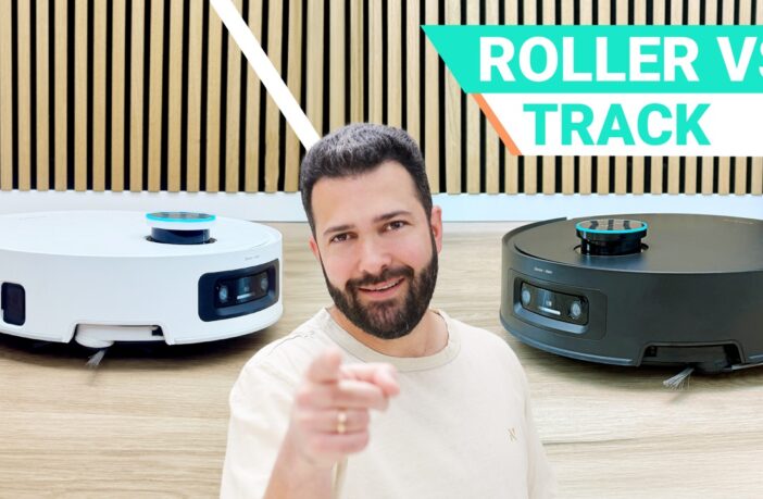 Zwei Saug- und Wischroboter im Vergleich: Dreame Aqua10 Ultra Roller Complete mit starker Saugleistung und Dreame Aqua10 Ultra Track Complete mit hoher Flächeneffizienz und breiter Wischwalze