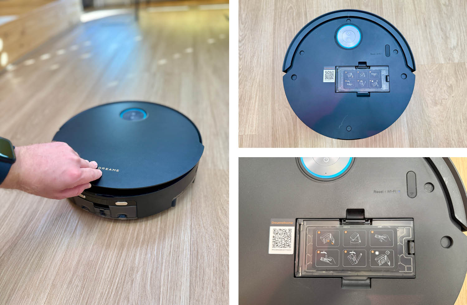 Dreame Aqua10 Ultra Track Complete Deckel