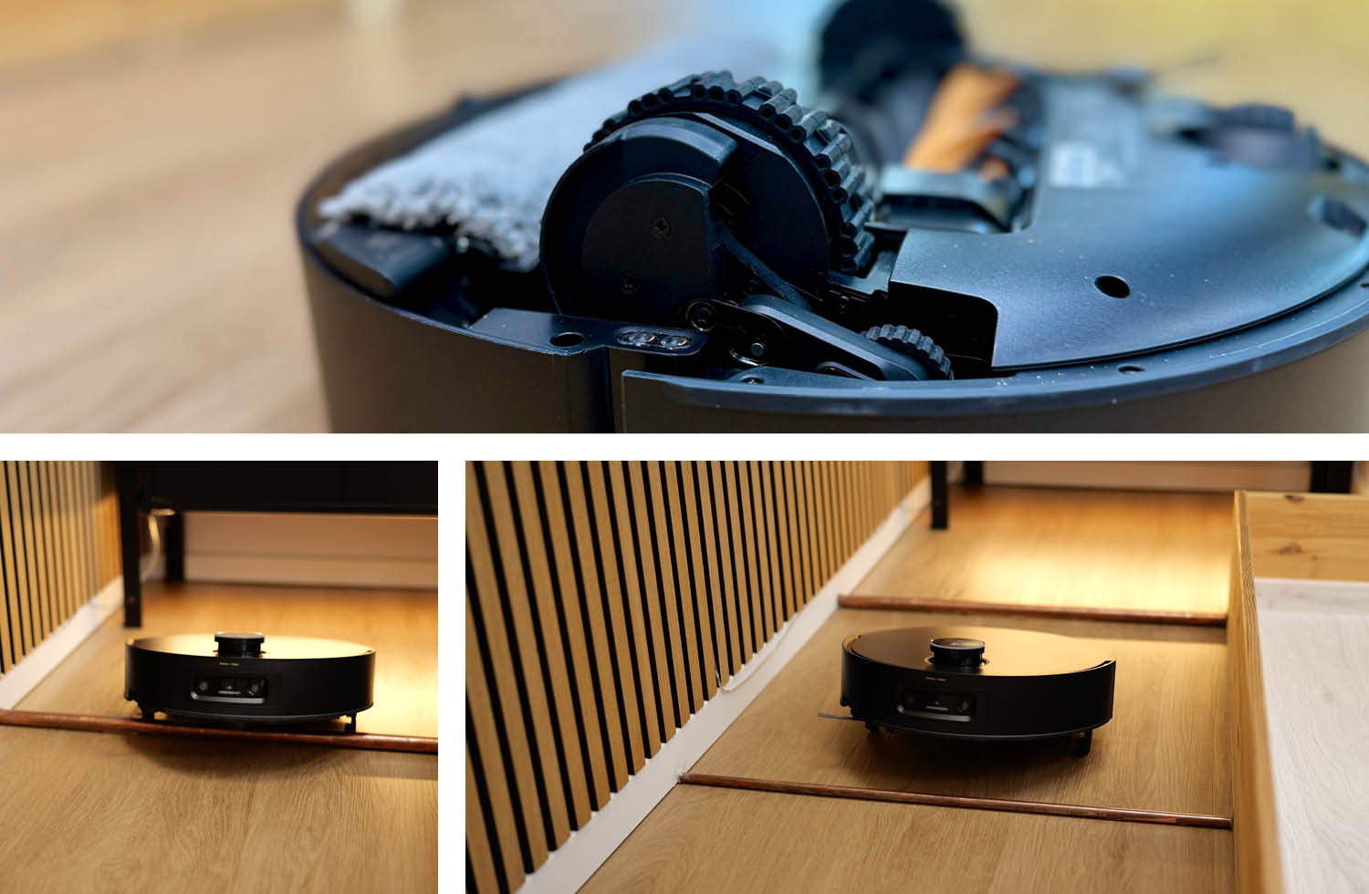 Dreame Aqua10 Ultra Track Complete Hindernisserkennung Klettern Räder