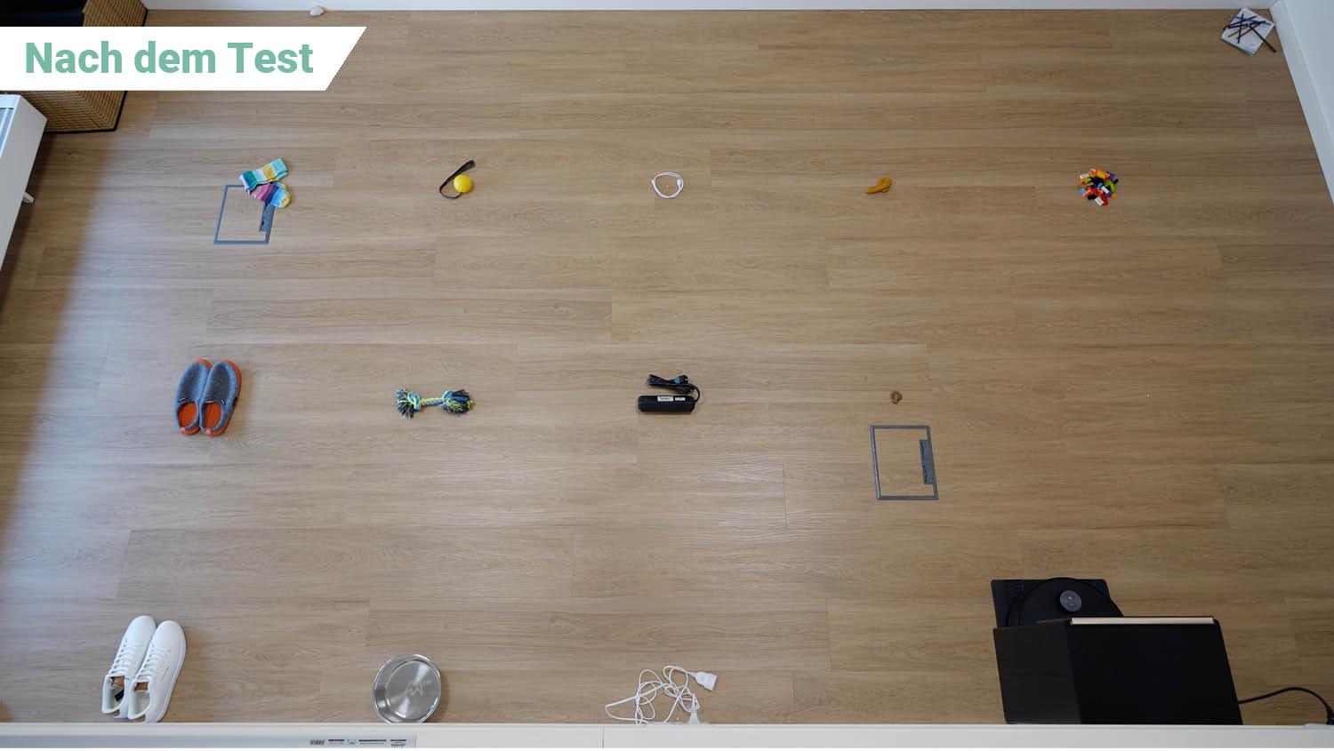 Dreame Aqua10 Ultra Track Complete Hindernisserkennung Test nachher