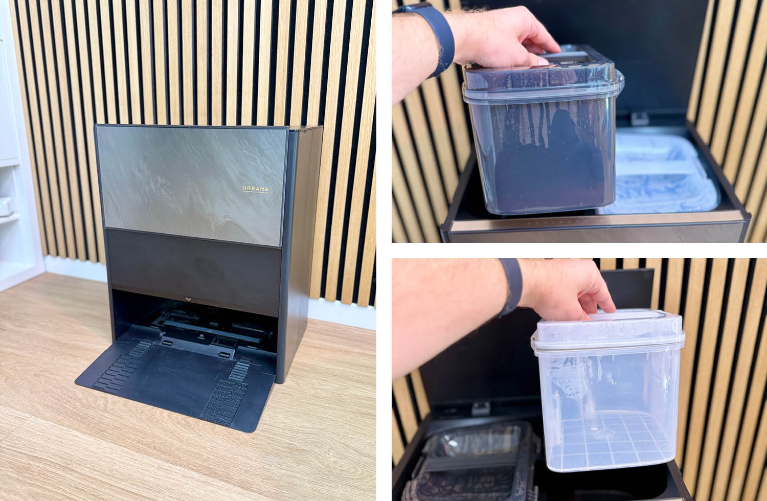 Dreame Aqua10 Ultra Track Complete Reinigungsstation Wassertanks