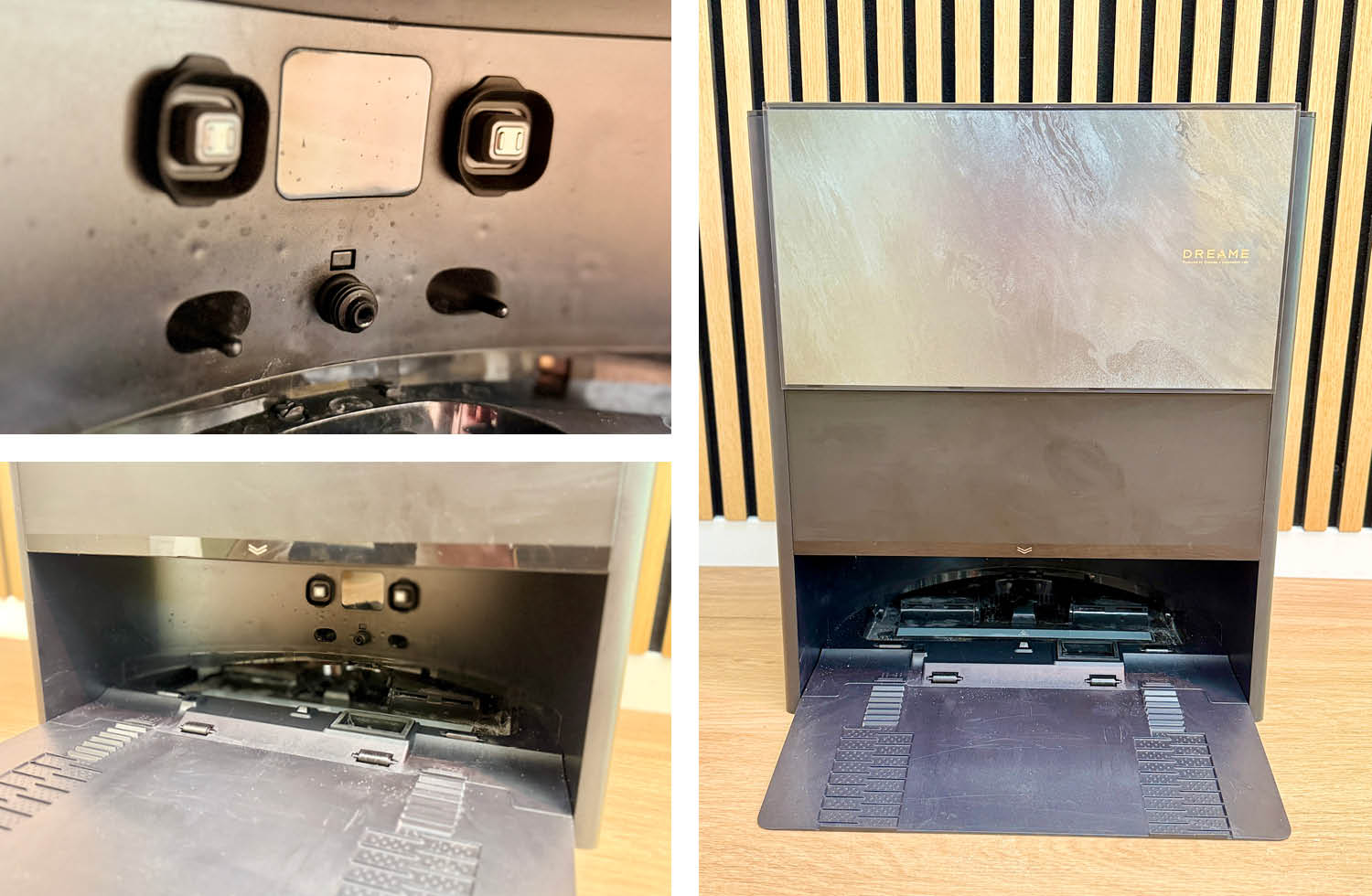 Dreame Aqua10 Ultra Track Complete Reinigungsstation unten innen