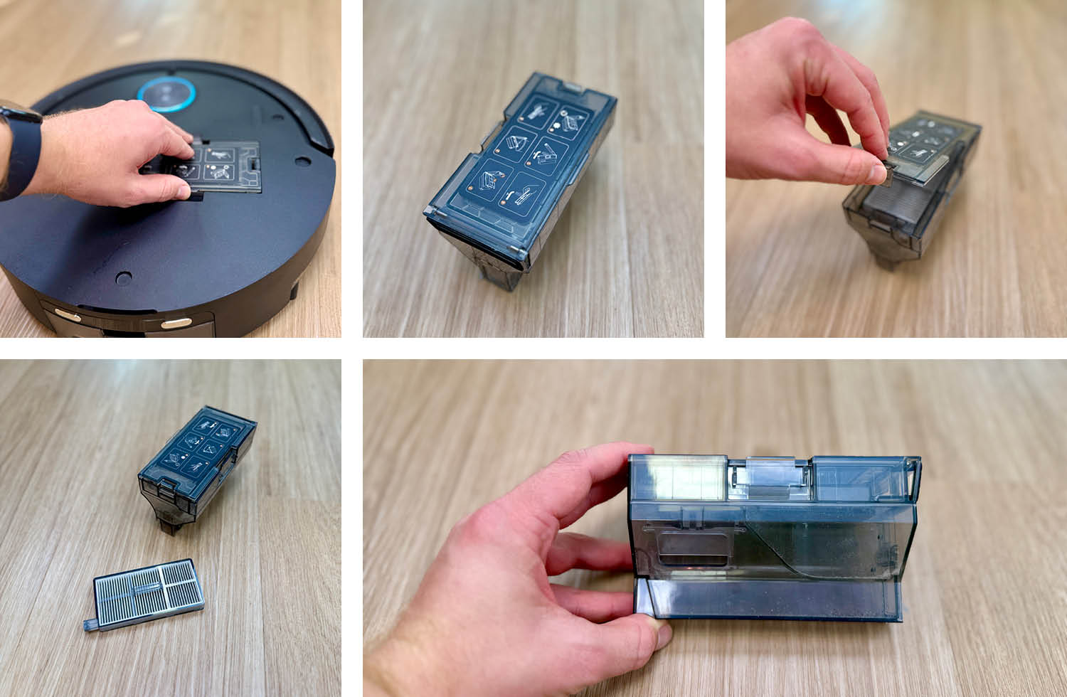 Dreame Aqua10 Ultra Track Complete Staubbehälter