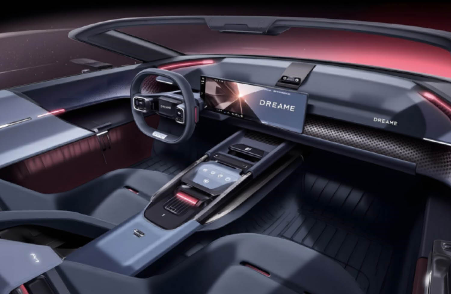 Dreame Elektroauto Innenraum