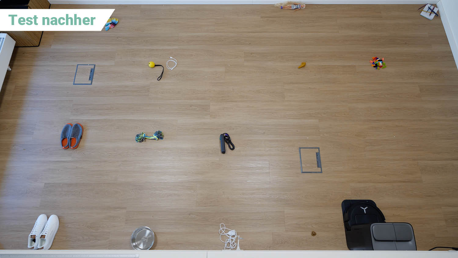 ECOVACS DEEBOT T80 OMNI Hindernisse nachher