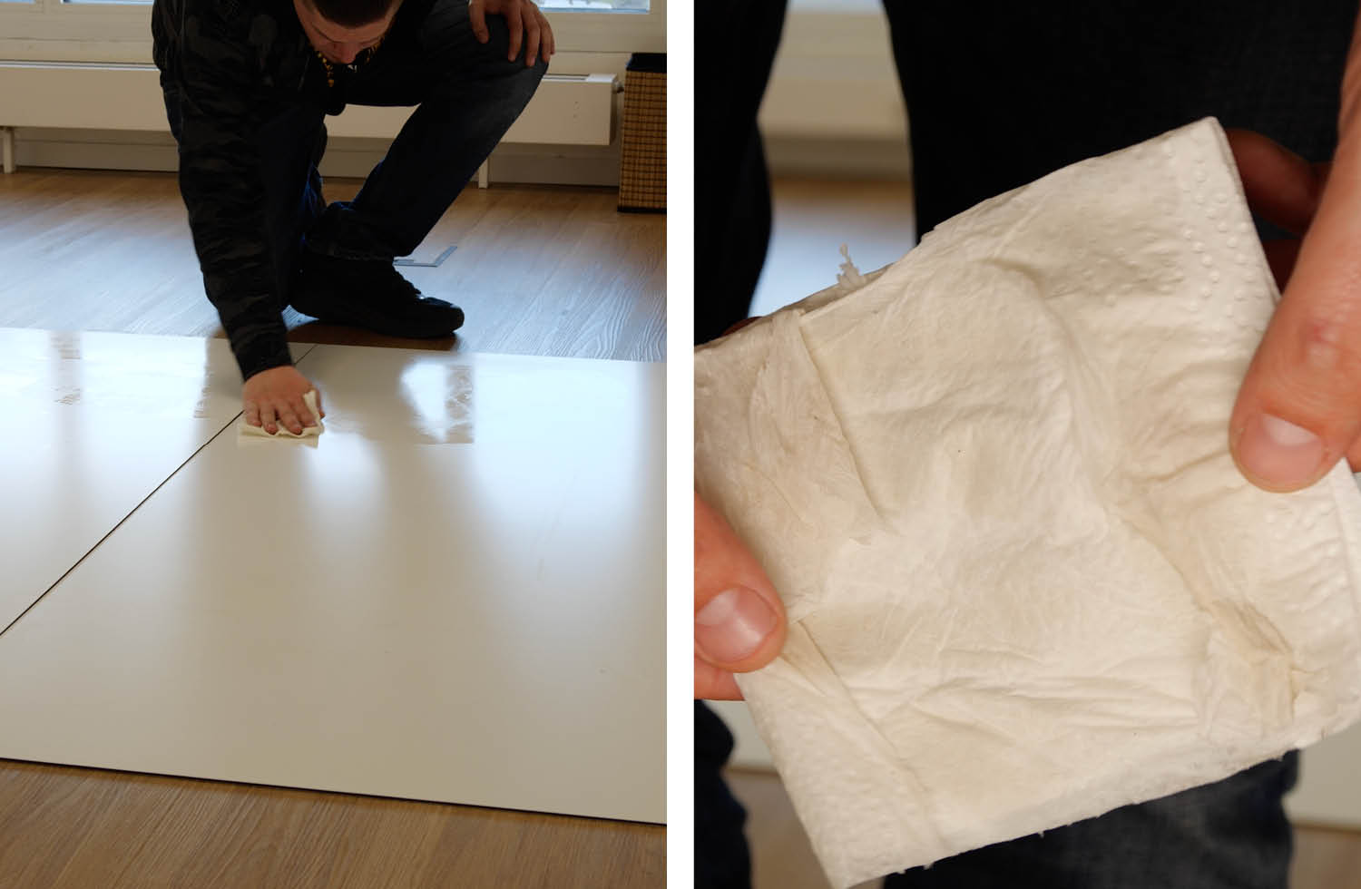 ECOVACS DEEBOT T80 OMNI Wischen Schmutzaufnahme