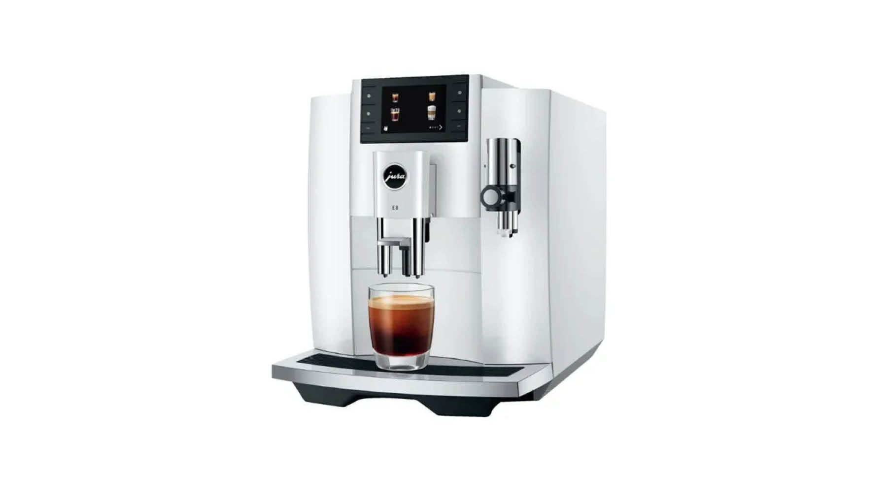 Jura E8 (ED) Piano White Finder