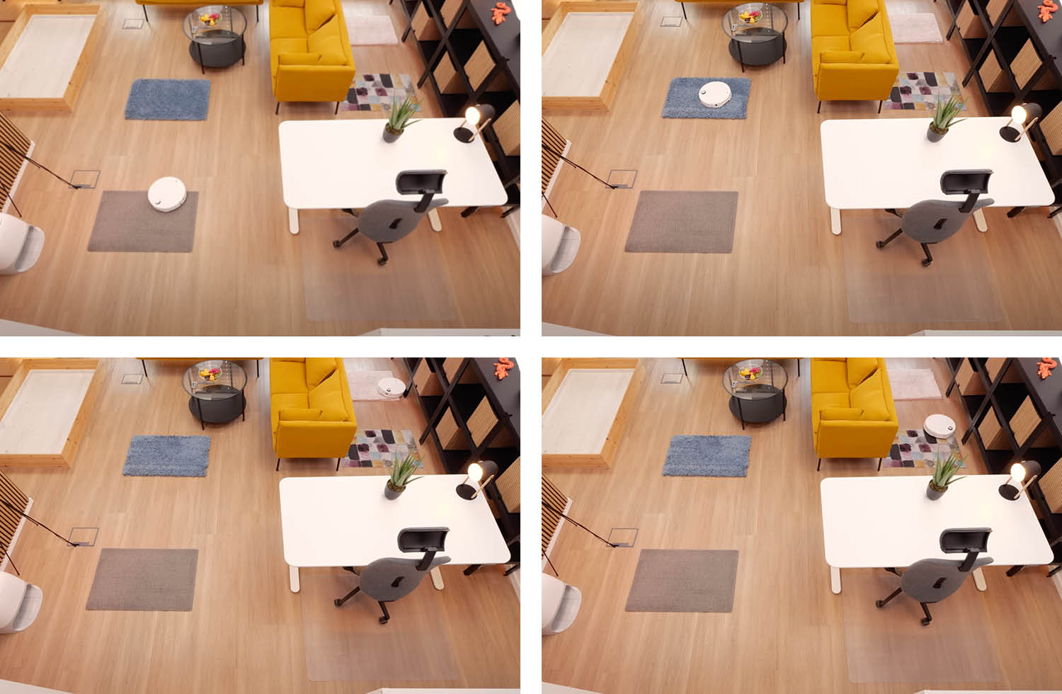 Roborock Qrevo CurvX Navigation Teppich