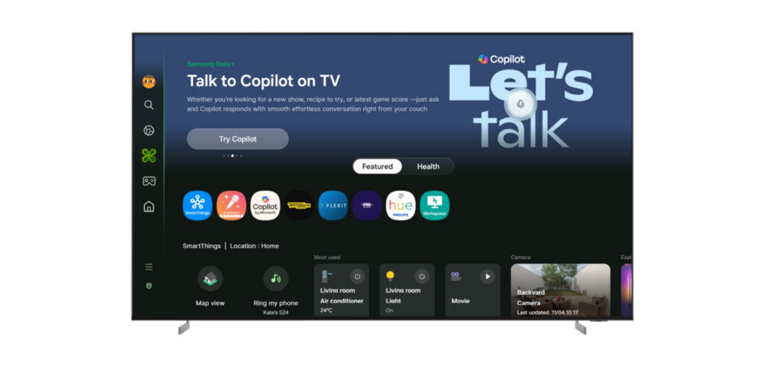 Samsung Smart TV Microsoft Copilot