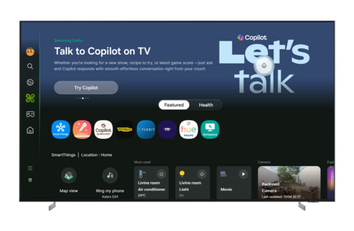Samsung Smart TV Microsoft Copilot