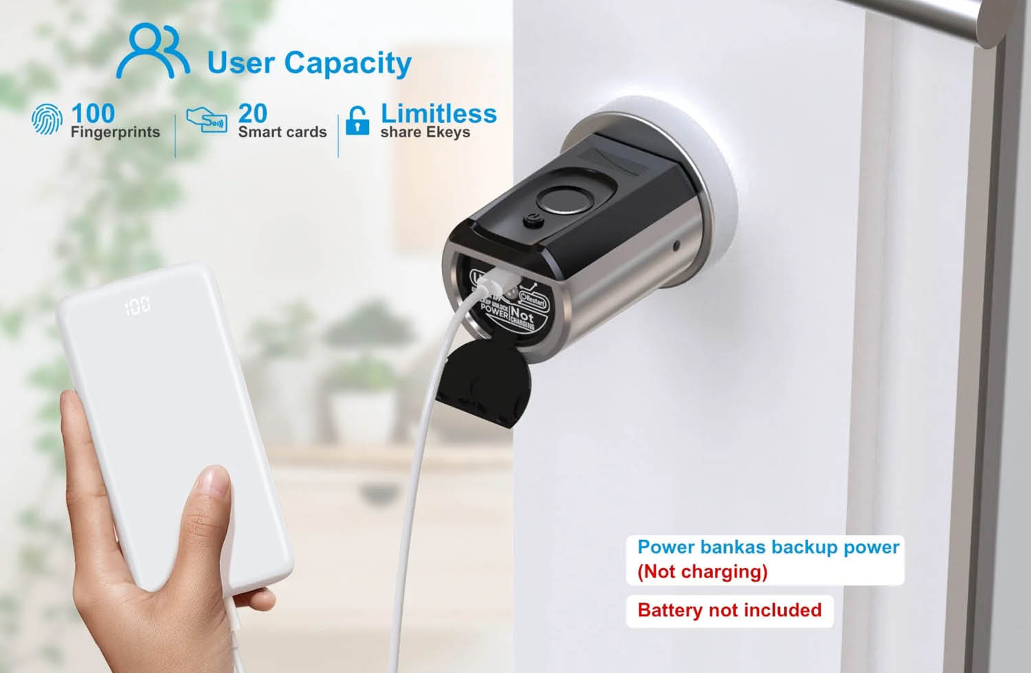 WELOCK Smart Lock Touch41 Cylinder Bild5