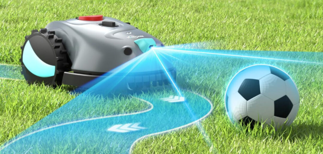 Der Yardcare V100 ist ein kompakter Mähroboter für kleine Rasenflächen bis 150 m².